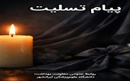 پیام تسلیت معاون بهداشت 